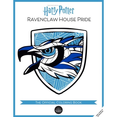 Harry Potter: Ravenclaw House Pride: The Official Coloring Book: (Gifts Books for Harry Potter Fans, Adult Coloring Books)