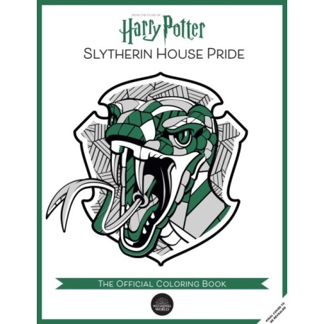 Harry Potter: Slytherin House Pride: The Official Coloring Book: (Gifts Books for Harry Potter Fans, Adult Coloring Books)