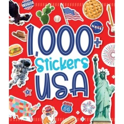 1,000 Stickers: USA