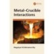 Metal–Crucible Interactions