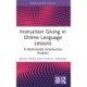 Instruction Giving in Online Language Lessons: A Multimodal (Inter)action Analysis