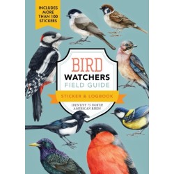 Bird Watchers' Field Guide Sticker & Logbook: Identify 75 North American Birds