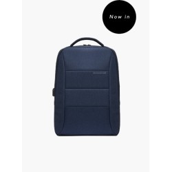 16'' Christiansborg Recycled Backpack, Dark Blue