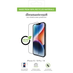 eco-shield - iPhone 16e/14/13/13 Pro - Black Edge