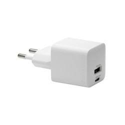 Re-charge - Bulk - Wall Charger GaN - USB-C+USB-A 30W+18W EU