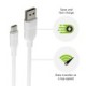 Re-charge - Cable - USB-A to USB-C - TPE, White (1.2m)
