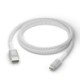 Re-charge - BRD Cable - USB-A to USB-C, White (1.2m)