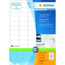 Herma etiket Premium A4 100 38,1x21,2 (6500)