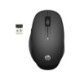 HP Dual Mode Black Mouse, Black (Consumer)