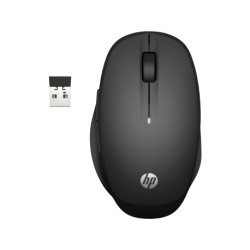 HP Dual Mode Black Mouse, Black (Consumer)