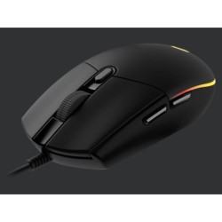 G203 LIGHTSYNC Gaming Mouse, Black