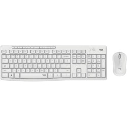 MK295 Silent Wireless Combo Desktop set, Off White (Nordic)