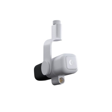 G Yeti Studio Active Dynamic XLR Broadcast Mic, Off White