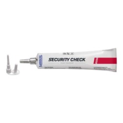 Security Check Paint marker red