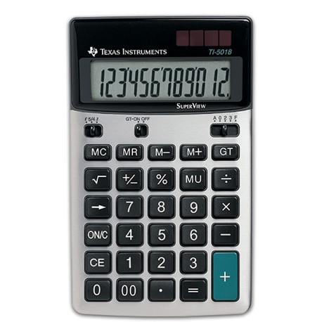 Texas TI-5018 SV desktop calculator