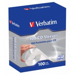CD Paper Sleeves 100-Pack
