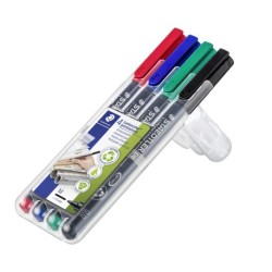 Marker Lumocolor perm 1,0mm ass (4)