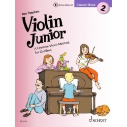 Violin Junior: Concert Book 2: A Creative Violin Method for Children