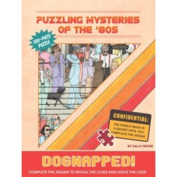 Puzzling Mysteries of the ’80s Dognapped! 500-Piece Puzzle: 500-piece jigsaw puzzle
