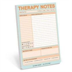 Knock Knock Therapy Notes Pad (Pastel Version)