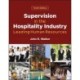 Supervision in the Hospitality Industry: Leading Human Resources