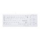 ACTIVE KEY Hygiene Compact Keyboard IP68 NumPad White Nordic