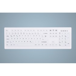 ACTIVE KEY Hygiene Desktop Keyboard Sealed USB White Nordic