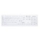 ACTIVE KEY Hygiene Desktop Keyboard USB White Nordic