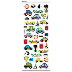 Stickers Racerbiler Tinka 