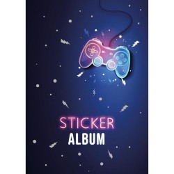 Stickers Album Gaming 