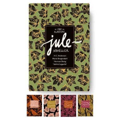 Gaveæske med fire klassiske julenoveller: Noveller fra Novellix