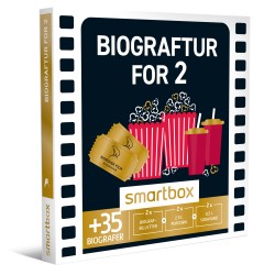 Biograftur for 2: 1 biograftur med snacks for 2 personer