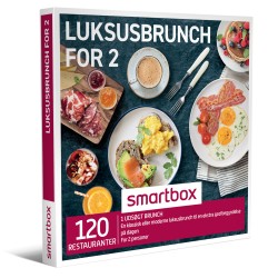 Luksusbrunch for 2: 1 luksusbrunch for 2 personer
