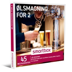 Ølsmagning for 2: 1 prøvesmagning for 2 personer