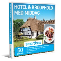 Hotel & kroophold med middag: 1 overnatning med morgenmad og middag for 2 personer