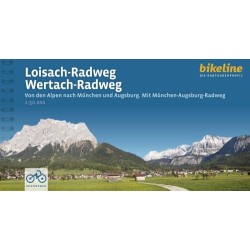Loisach-Radweg - Wertach-Radweg: Von den Alpen nach München und Augsburg. Mit München-Augsburg-Radweg