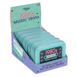 1980s Music Trivia Game CDU of 6