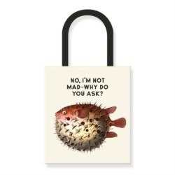Judgy Fish Canvas Tote
