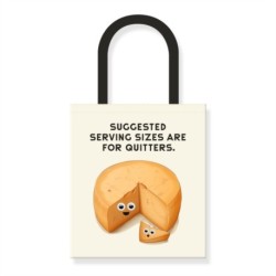 Googly Food Canvas Tote