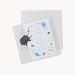 Plastiklommer til 'Mine Første År - minder og gemmer' bogen