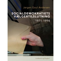 Socialdemokratiets vælgertilslutning 1971-1994