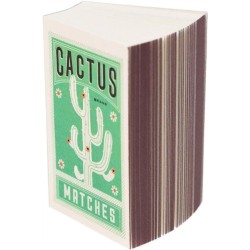 Matchbox notepad - Cactus