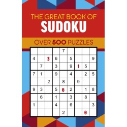 The Great Book of Sudoku: Over 500 Puzzles