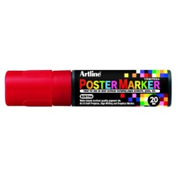 Poster Marker Artline 20 rød