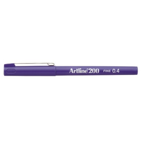 Fineliner Artline 200 Fine 0.4 blå