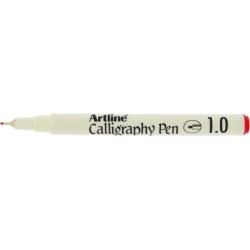 Calligraphy Pen Artline 1.0 rød
