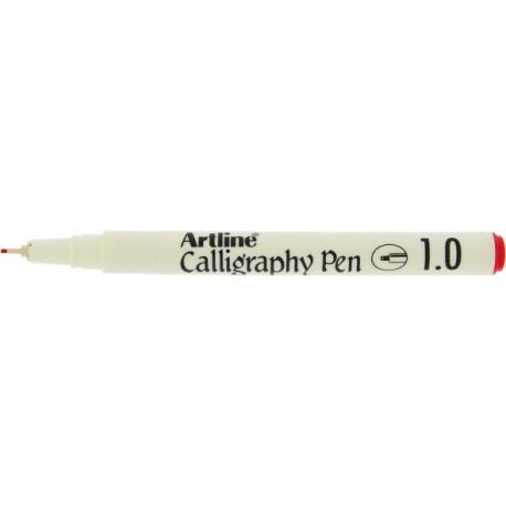 Calligraphy Pen Artline 1.0 rød