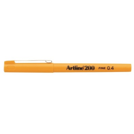 Fineliner Artline 200 Fine 0.4 gul