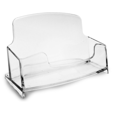 Visitkortholder transparent t/70 kort