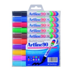 Marker Artline 90 10-sæt assorterede farver